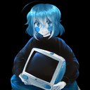 imac girl with imac