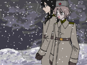 snowing
